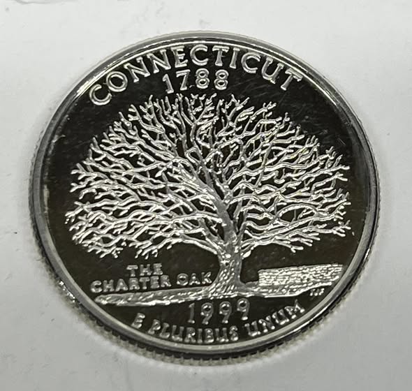 Connecticut Coin Ring (silver)
