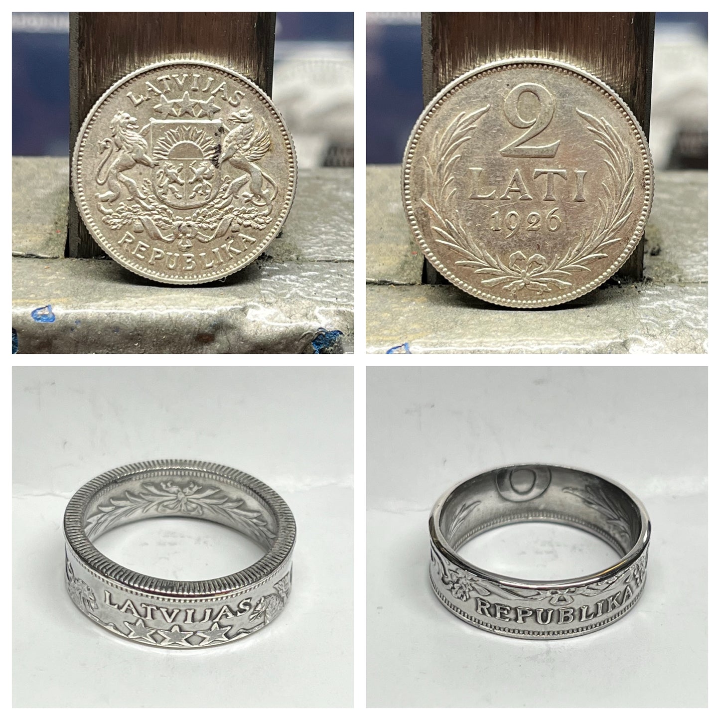 Latvian Coin Ring