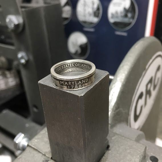 US States Coin Rings