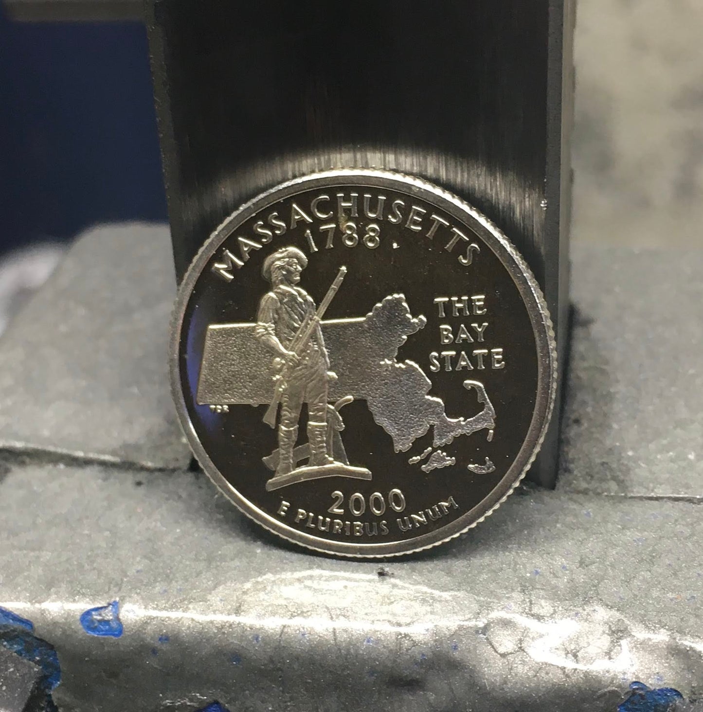 Massachusetts Coin Ring (silver)