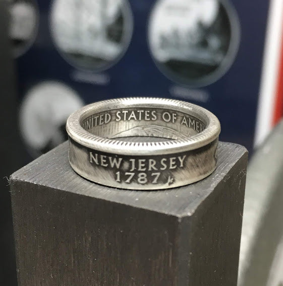 US States Coin Rings