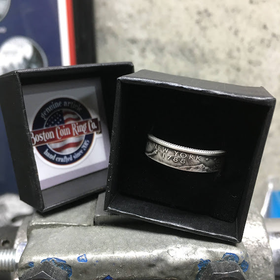 US States Coin Rings