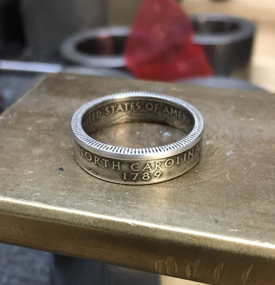 US States Coin Rings