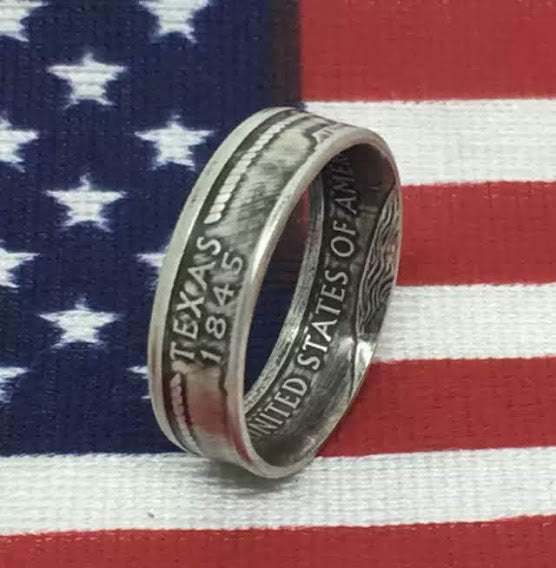 US States Coin Rings
