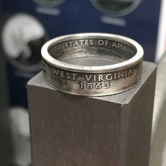 US States Coin Rings